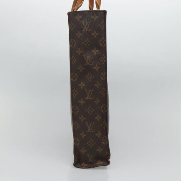 LOUIS VUITTON Monogram Sac Plat Hand Bag M51140 - Picture 5 of 11